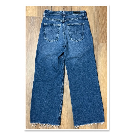 Ag Adriano Goldschmied Saige Wide Leg Crop Jeans - Picture 4 of 14